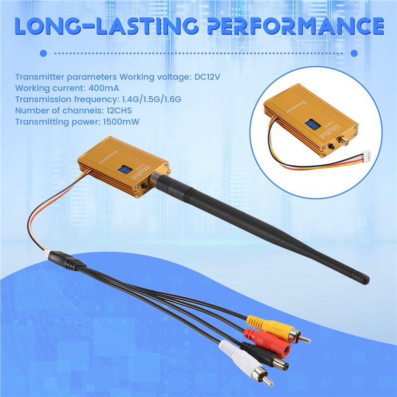 A48U 1.5G 1.5W FPV VTX 12채널 15 - Drone Transmitter 리뷰 및 가격